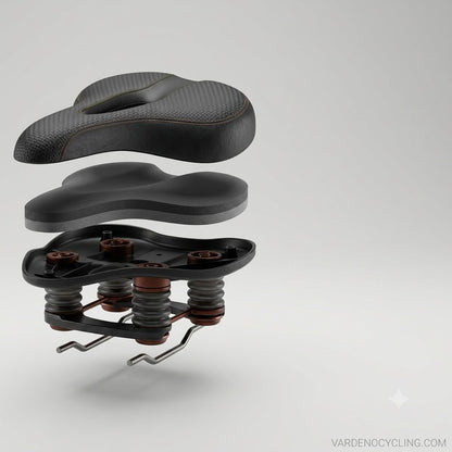 Vardeno Ride Saddle — ergonomic bicycle saddle