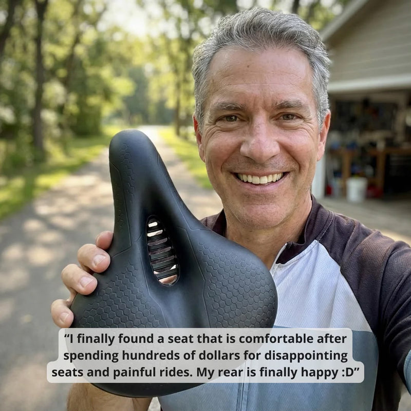Vardeno Saddle 2.0 — ergonomic bike saddle