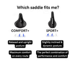 Vardeno Saddle 2.0 — ergonomic bike saddle