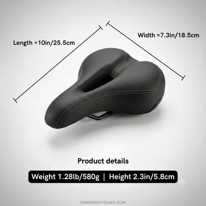 Vardeno Ride Saddle — ergonomic bicycle saddle