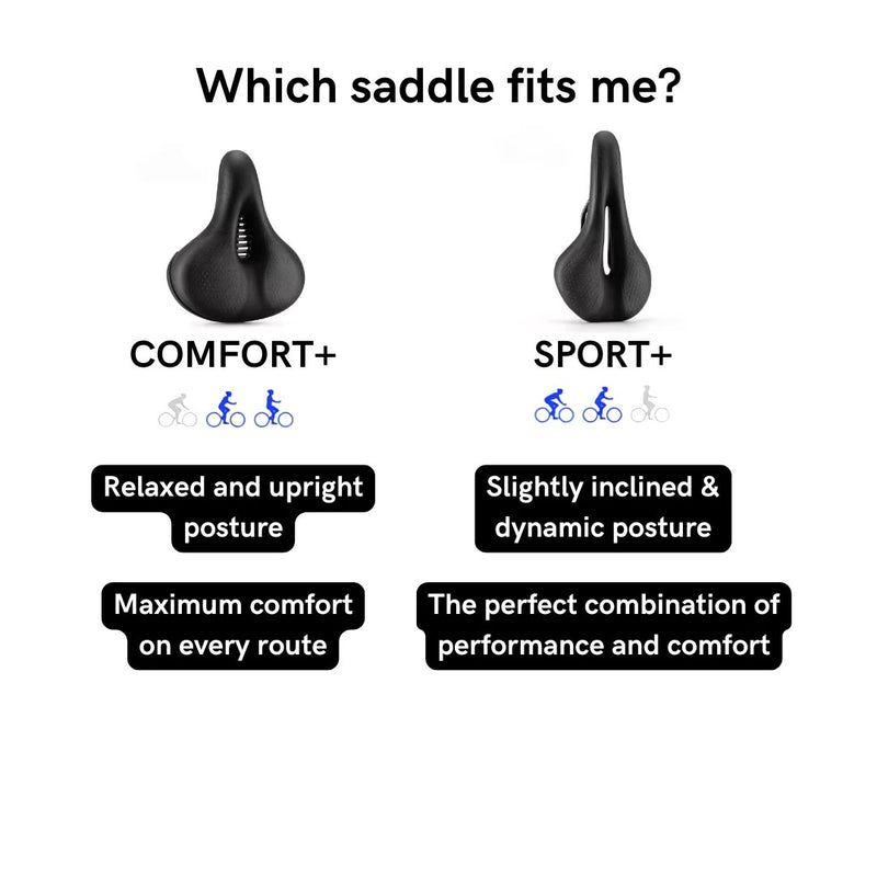 Vardeno Saddle 2.0 — ergonomic bike saddle