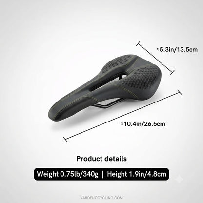 Vardeno Ride Saddle — ergonomic bicycle saddle
